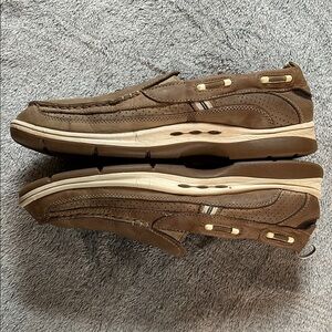 Clark’s Unstructured Men's Brown Casual Loafers size 10.5M